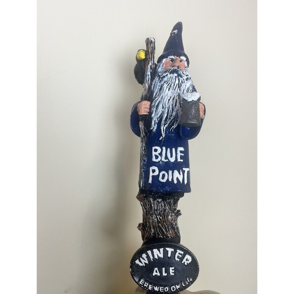 Other - Blue Point Winter Ale Wizard Beer Tap Handle 12” Rare Collectible Beer Tap